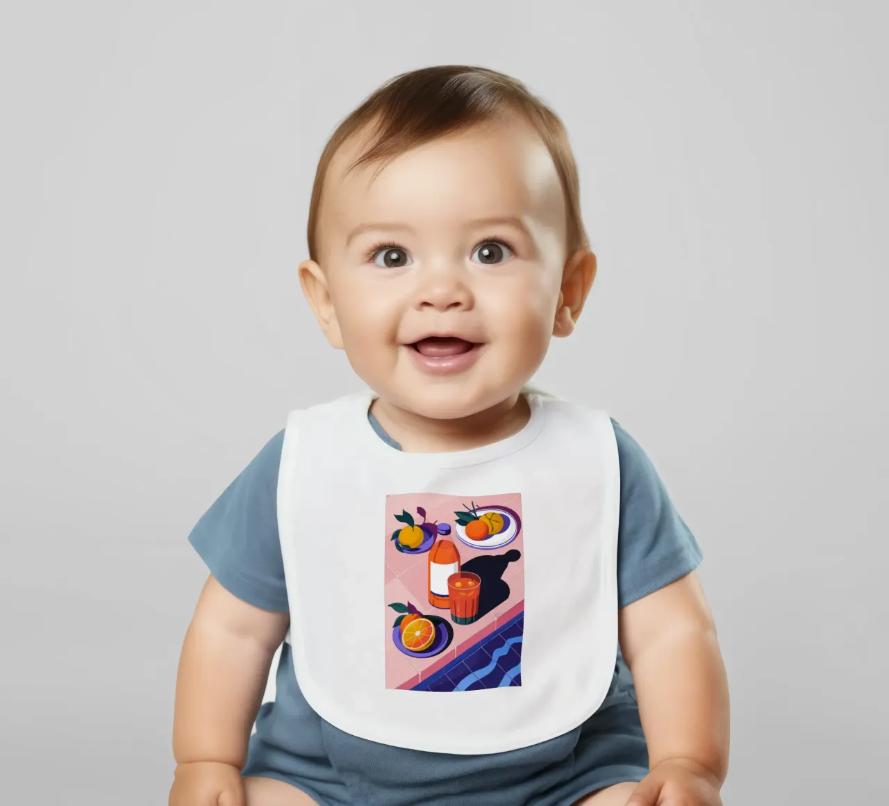 Poolside Citrus Refresh bavaglino da Lumina Vision