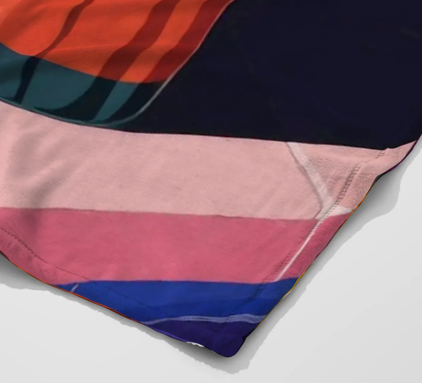 Poolside Citrus Refresh fleece blanket by Lumina Vision