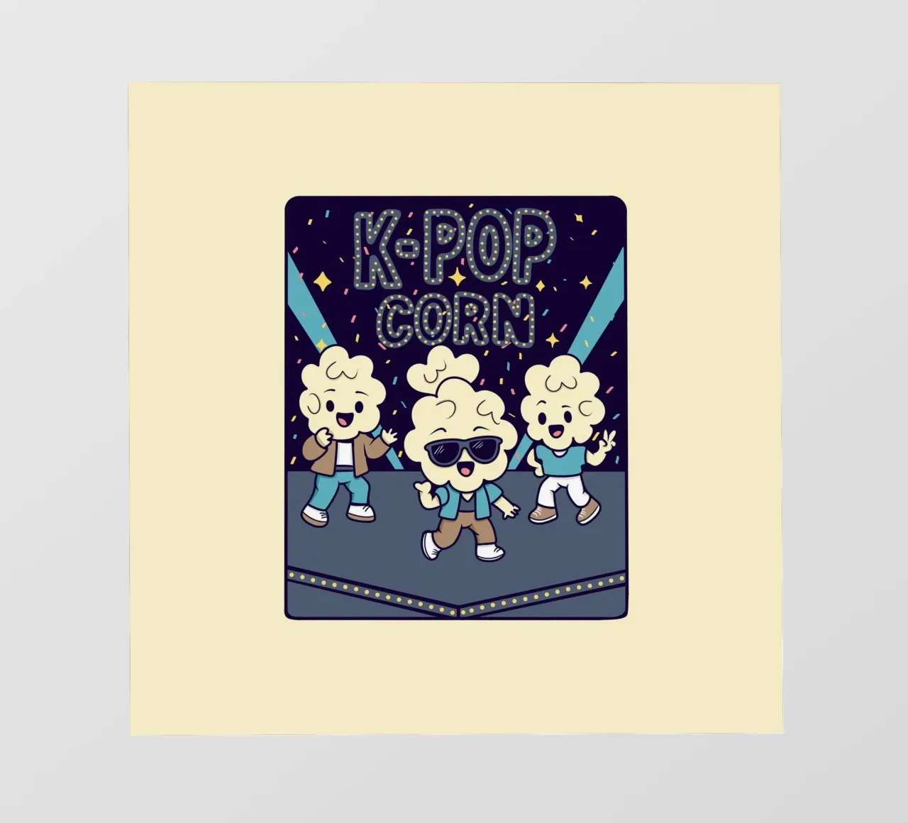 K-Popcorn telo in pvc da Loobs