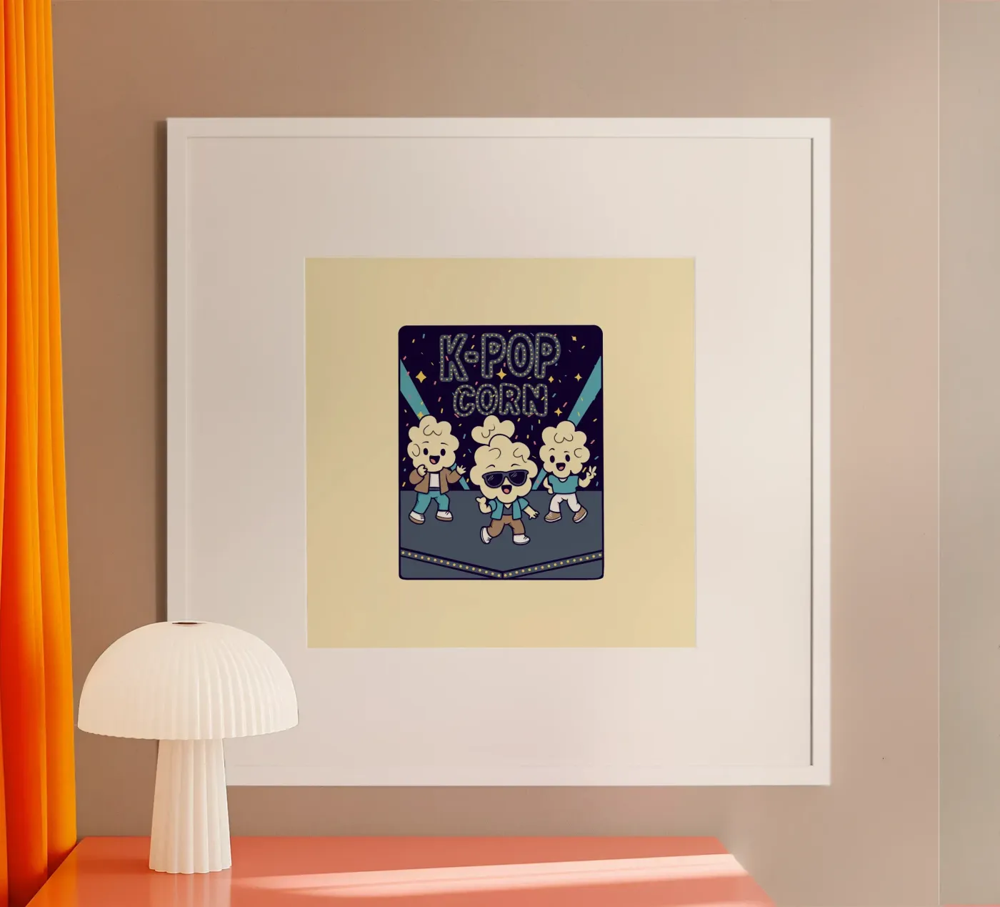 K-Popcorn poster da Loobs