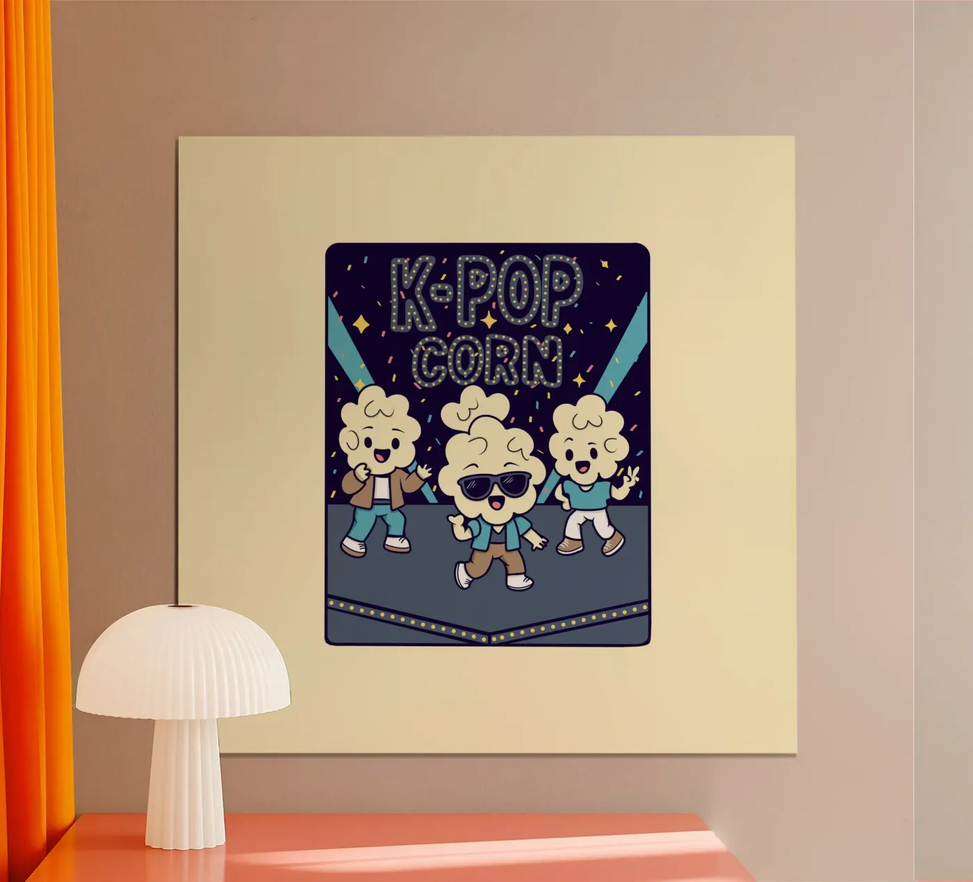 K-Popcorn poster da Loobs