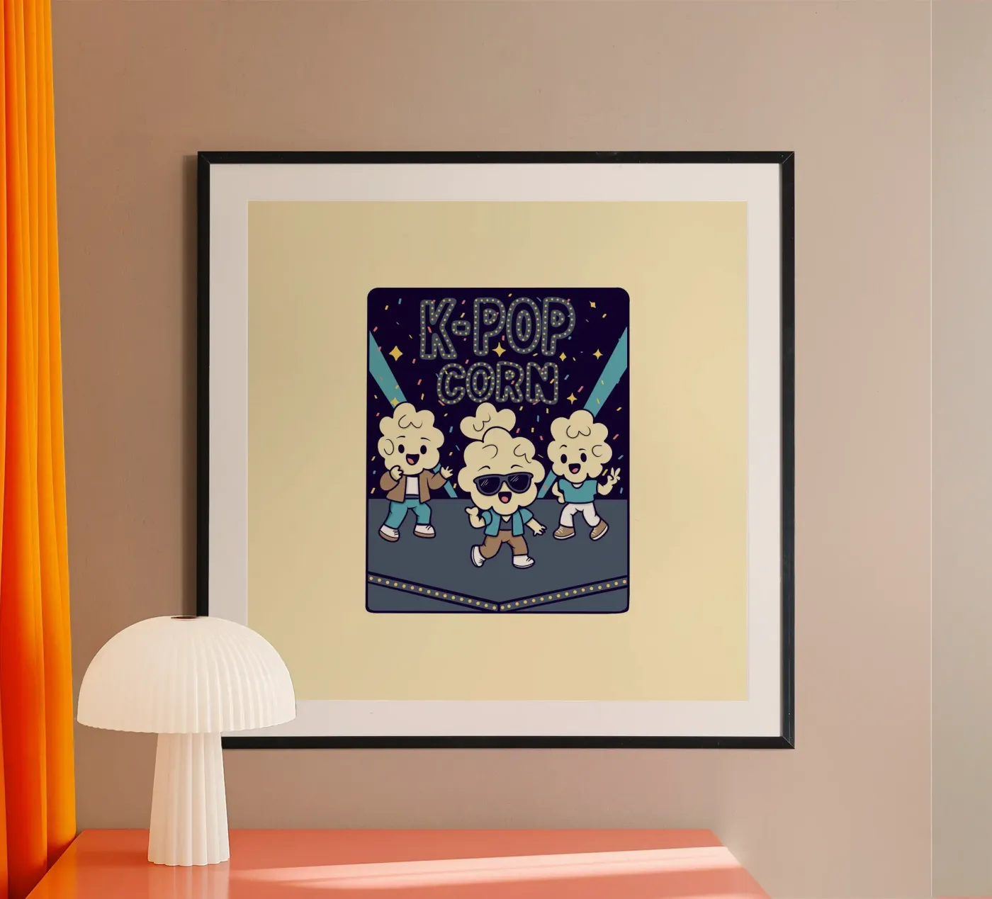 K-Popcorn poster da Loobs