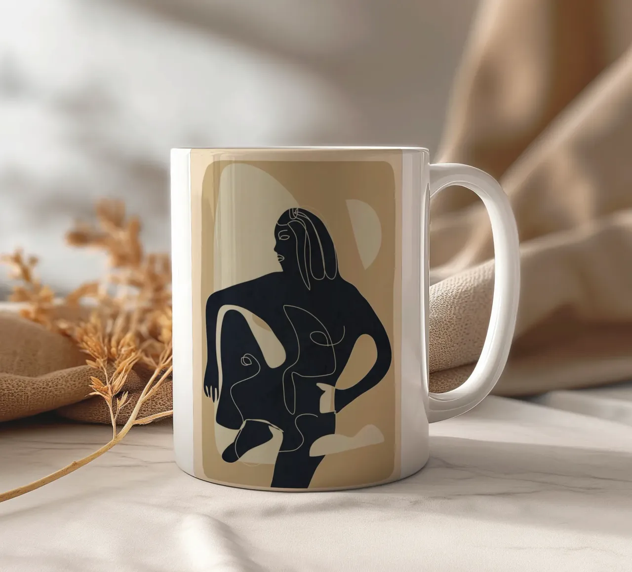 Abstract Feeling 3 tazza in ceramica da Flow Line