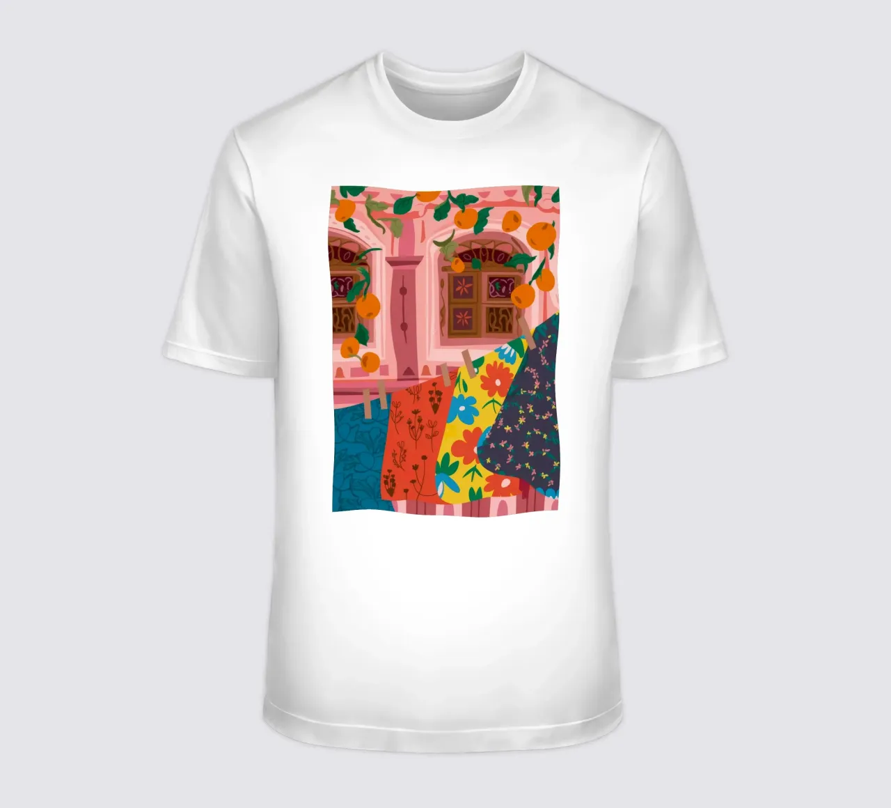 Armonia tessile colorata t-shirt da Lumina Vision