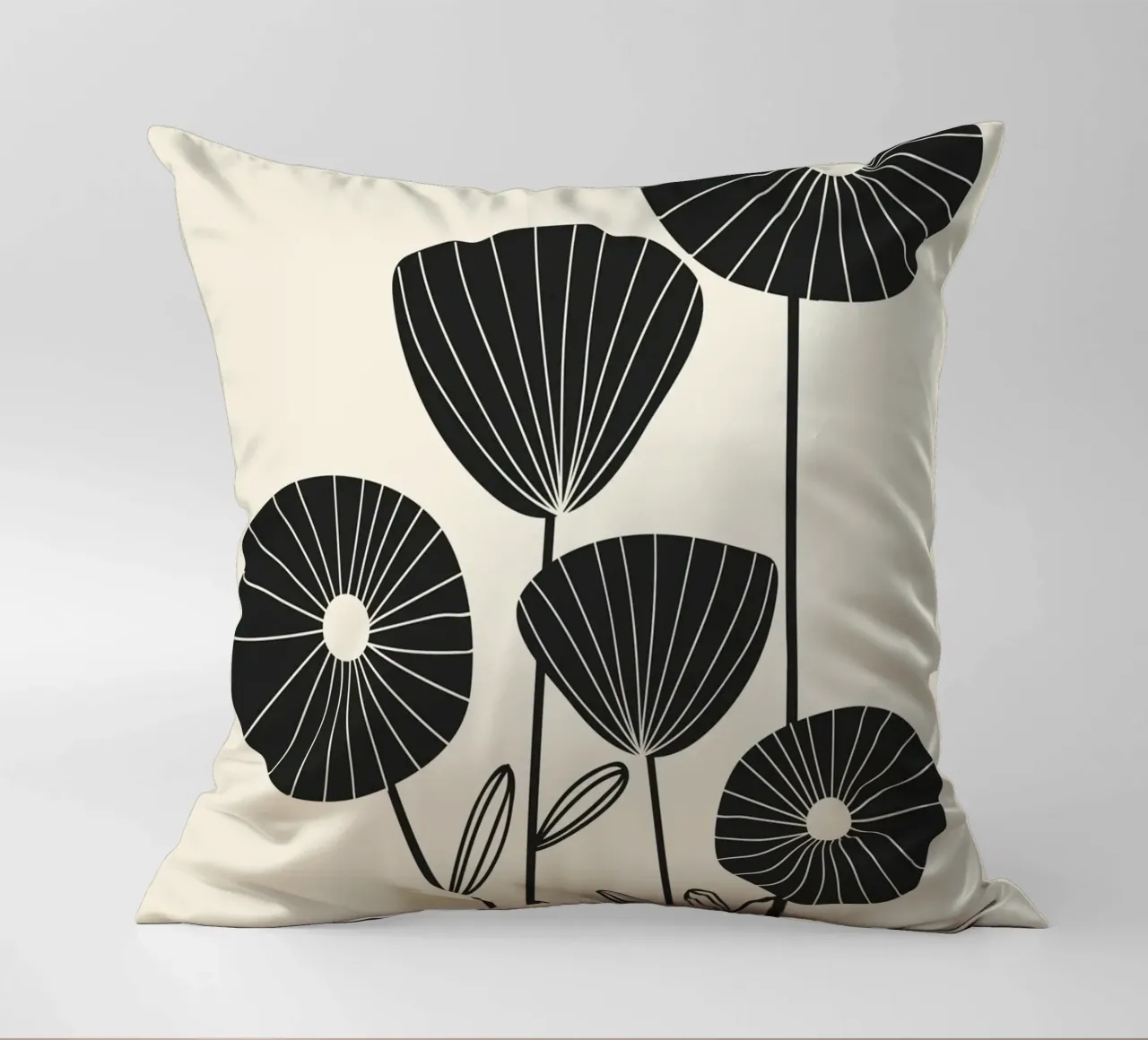 Abstract Flowers cuscino da Flow Line