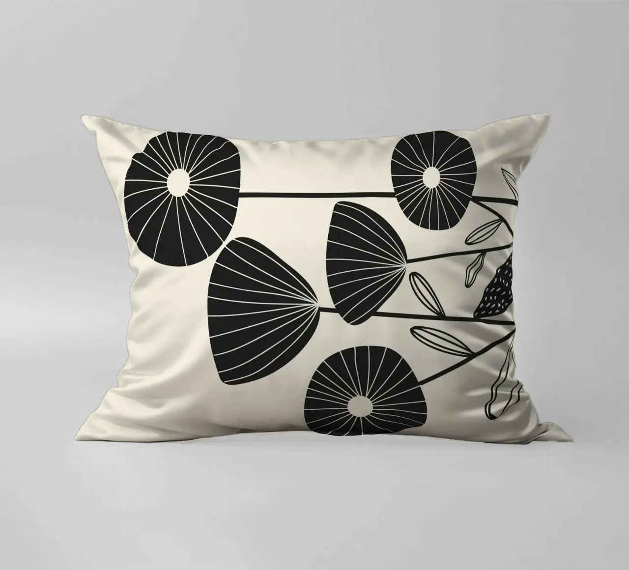 Abstract Flowers cuscino da Flow Line