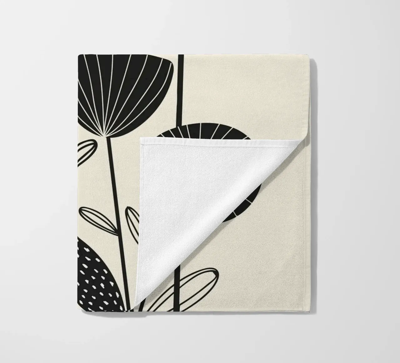 Abstract Flowers telo mare da Flow Line