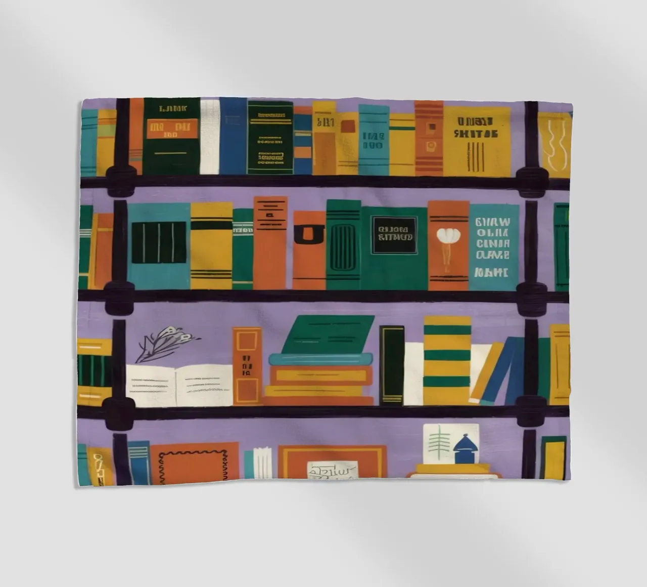 Il paese delle meraviglie in libreria telo mare da Lumina Vision