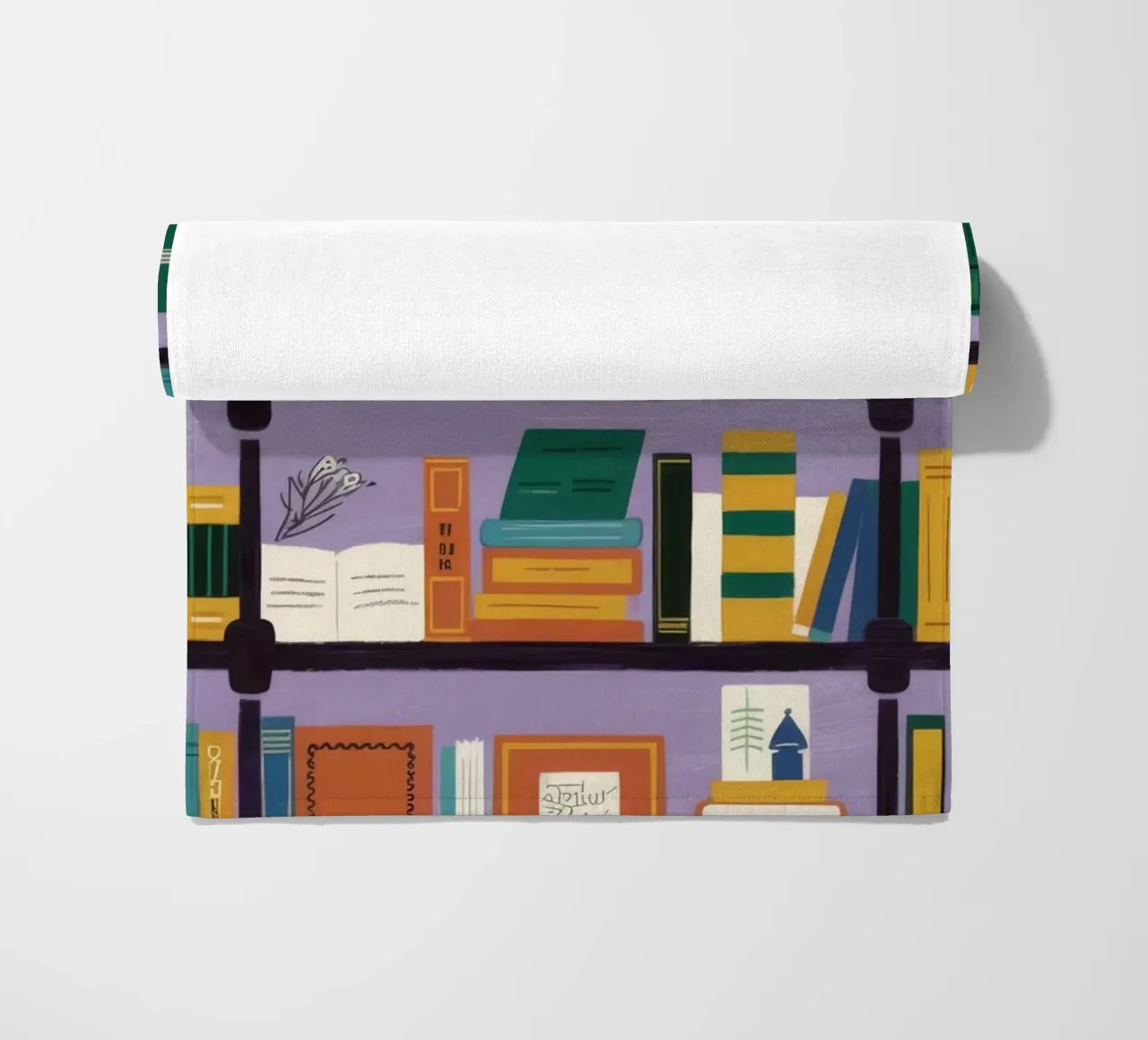 Il paese delle meraviglie in libreria telo mare da Lumina Vision