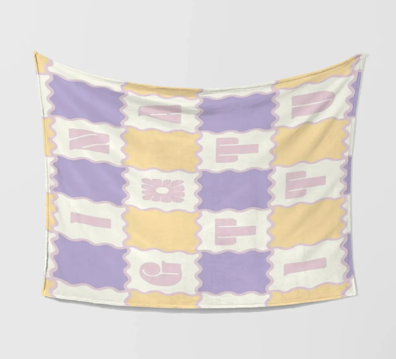 Spring Attitude Pastels coperta in pile da designdn