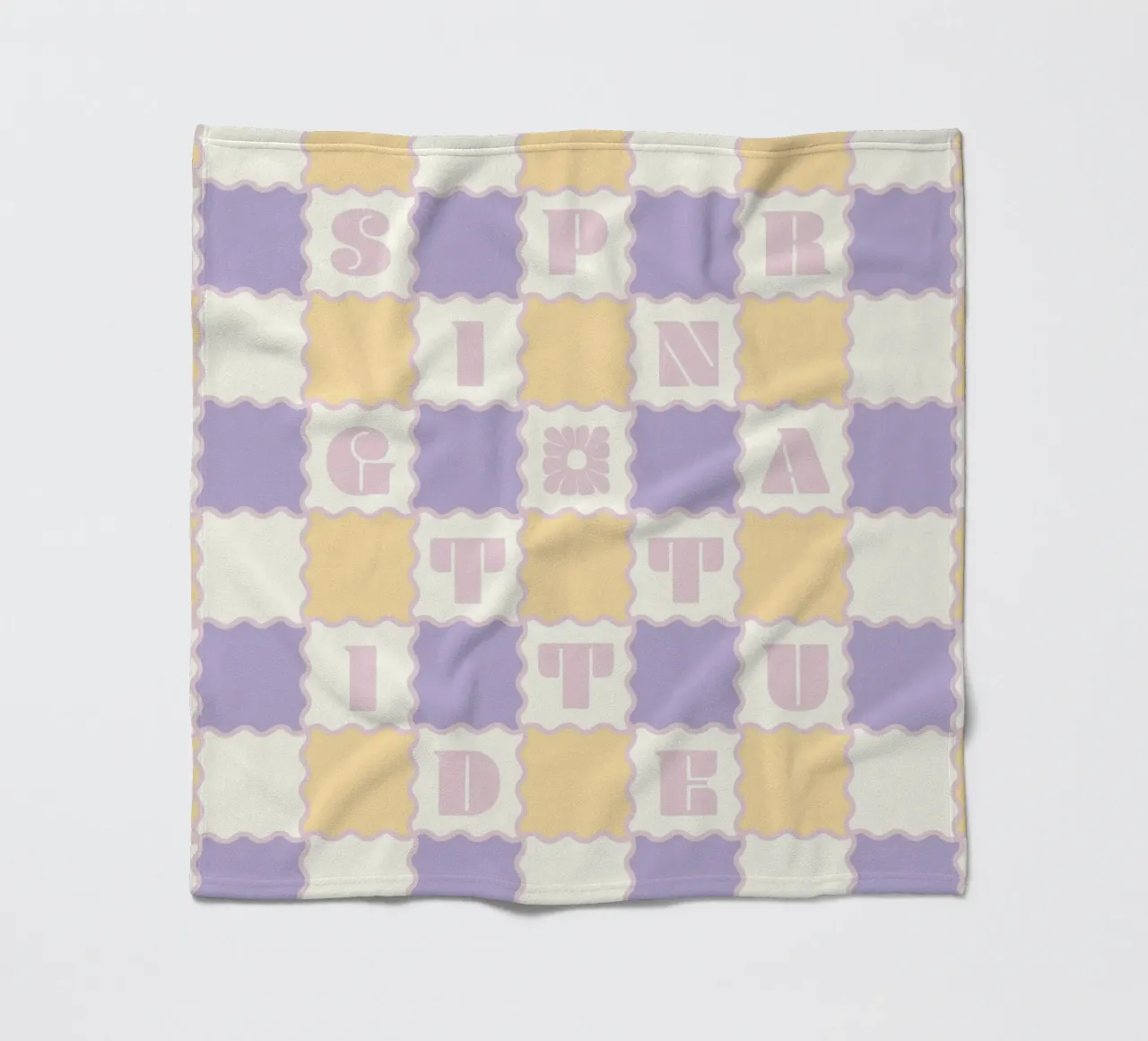 Spring Attitude Pastels coperta in pile da designdn