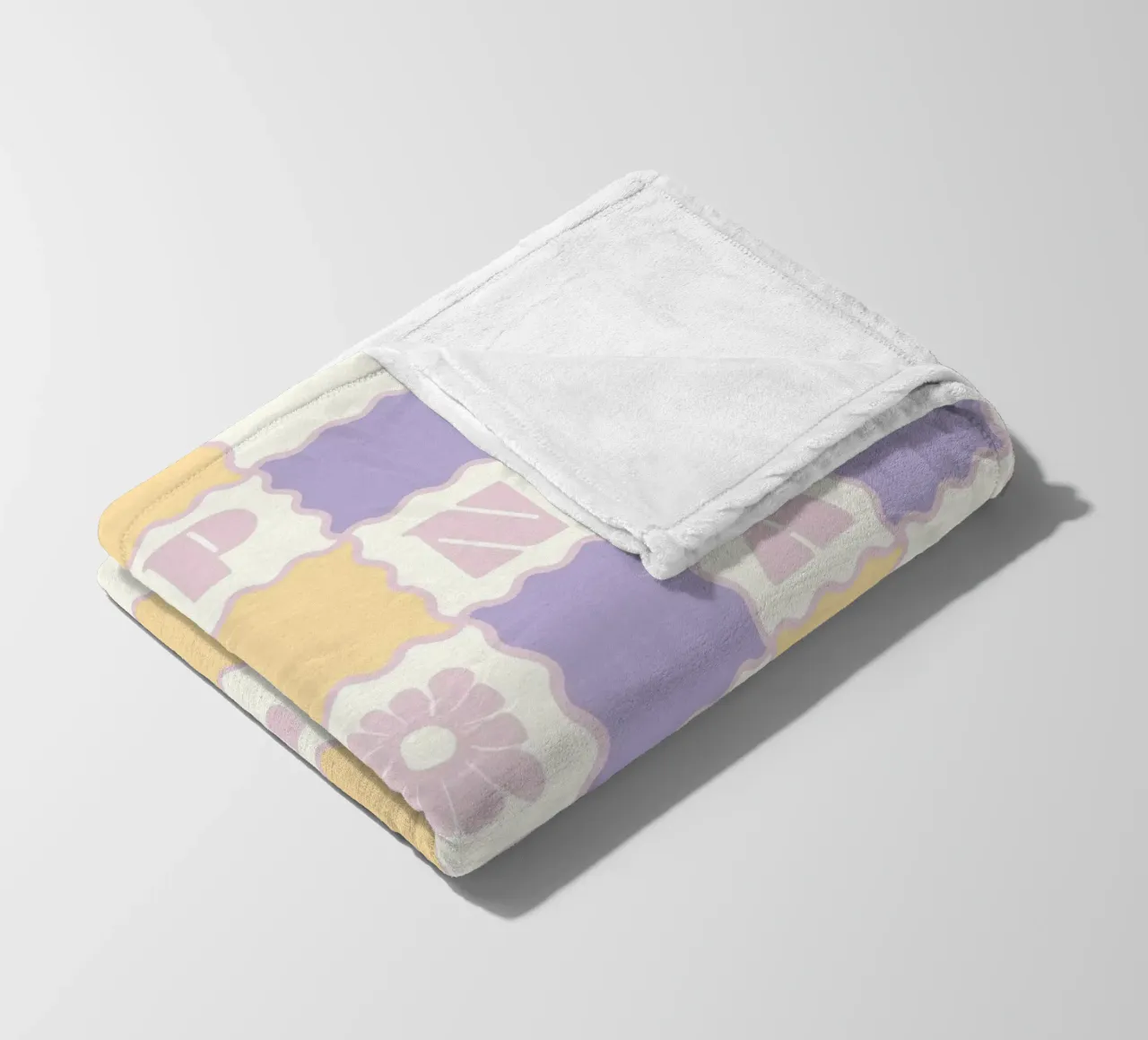 Spring Attitude Pastels coperta in pile da designdn