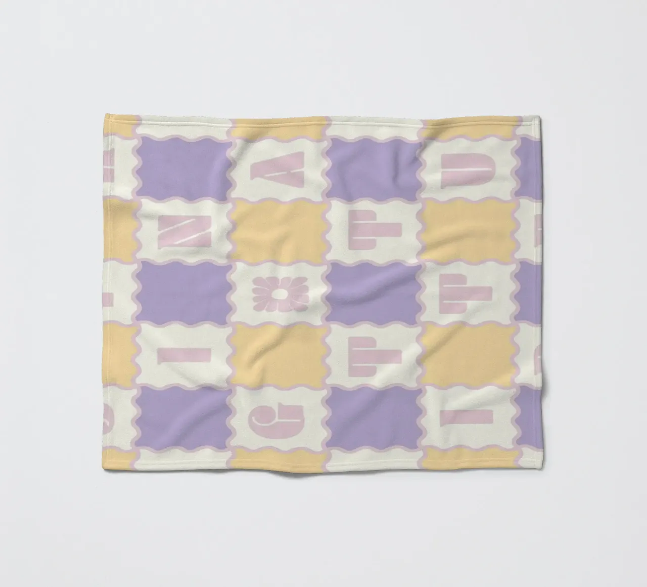 Spring Attitude Pastels coperta in pile da designdn