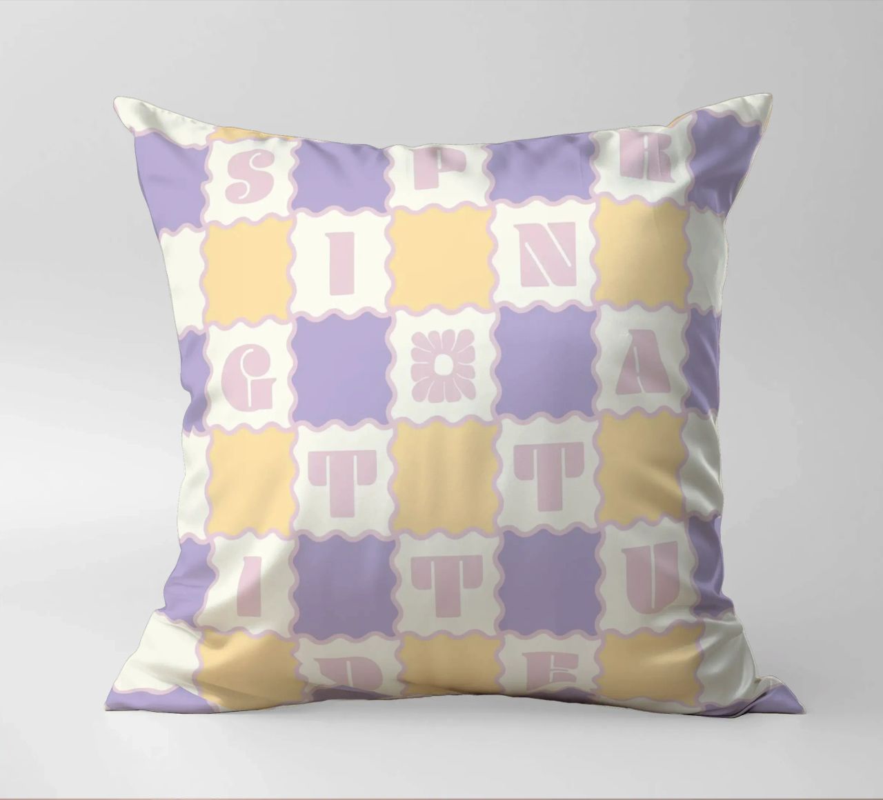 Spring Attitude Pastels cuscino da designdn