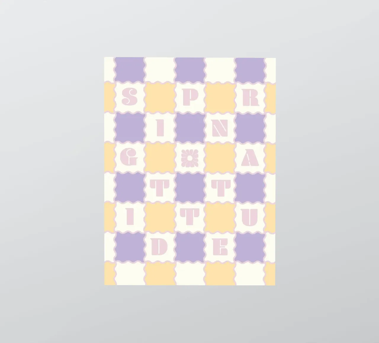 Spring Attitude Pastels Sticker von designdn
