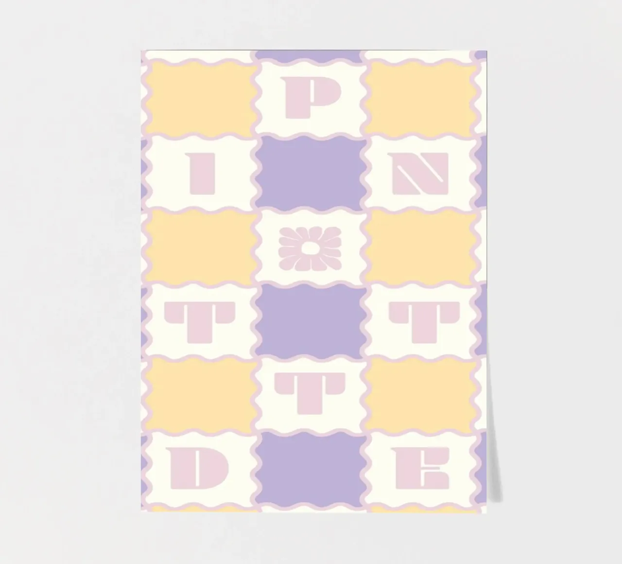 Spring Attitude Pastels Stickerbogen von designdn