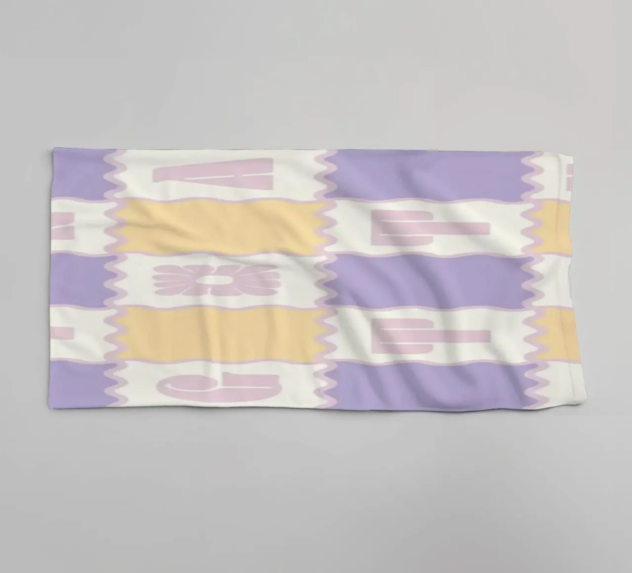 Spring Attitude Pastels asciugamano da bagno da designdn