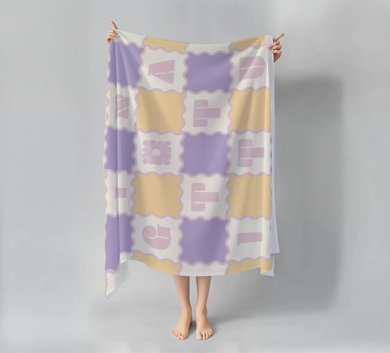 Spring Attitude Pastels beach towel by designdn