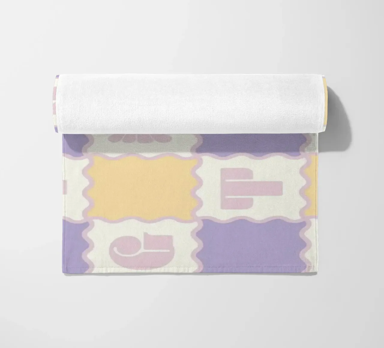 Spring Attitude Pastels beach towel by designdn