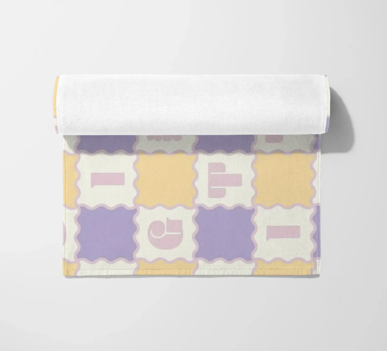 Spring Attitude Pastels beach towel by designdn