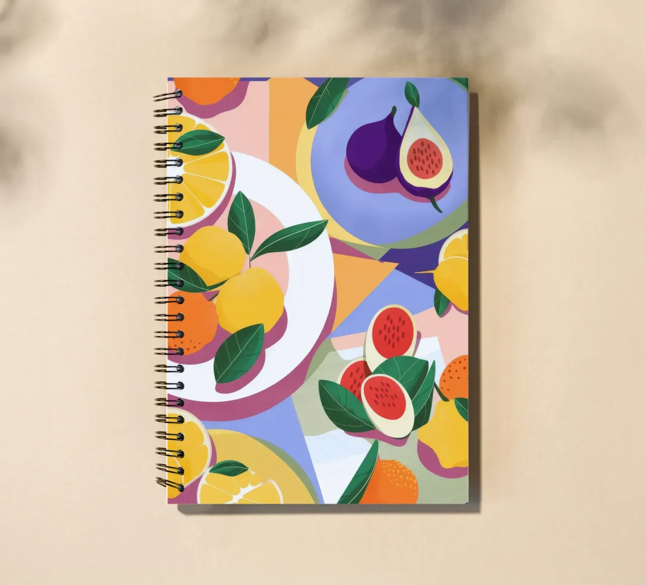 Fruitful Harmony spiral notebook by Lumina Vision