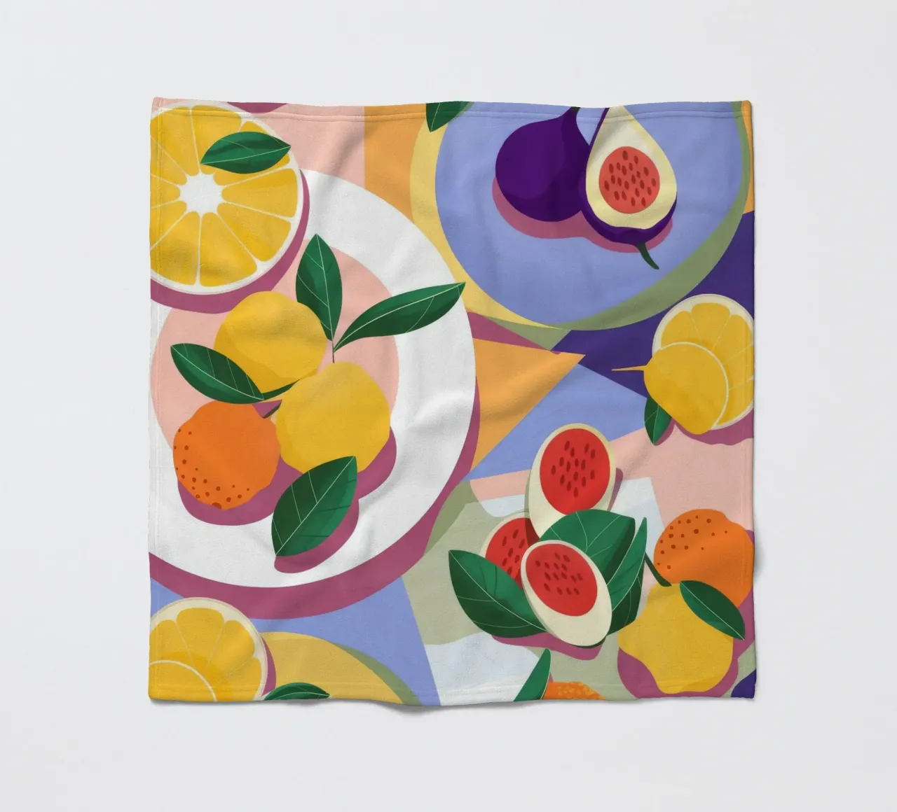 Fruitful Harmony fleece blanket by Lumina Vision