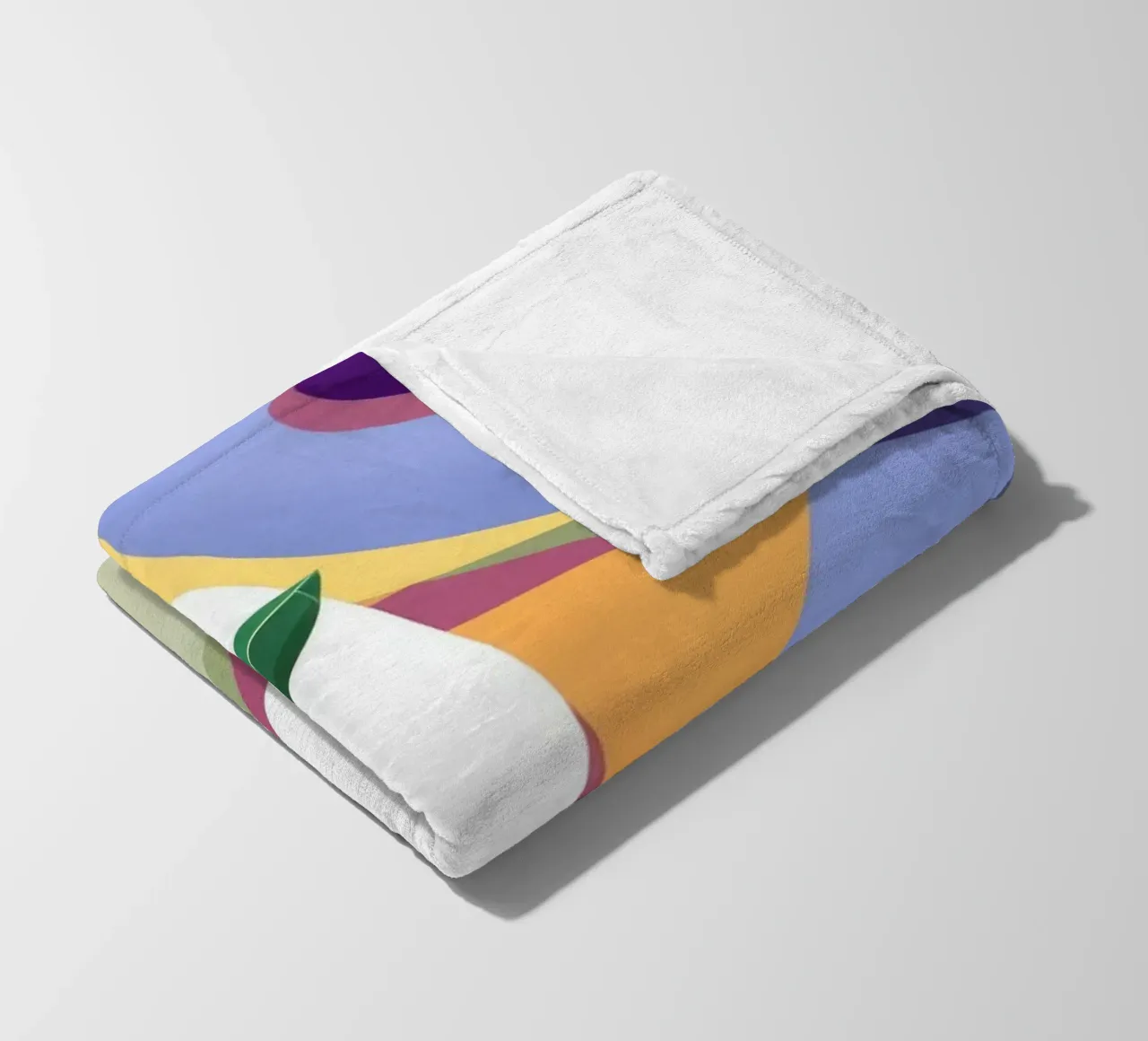 Fruitful Harmony fleece blanket by Lumina Vision