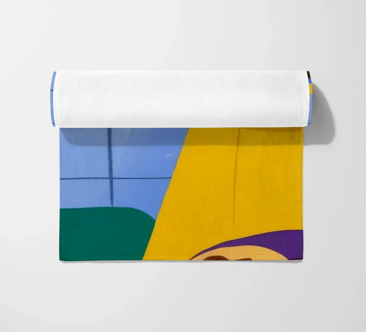 Sinfonia di colori per la cucina telo mare da Lumina Vision