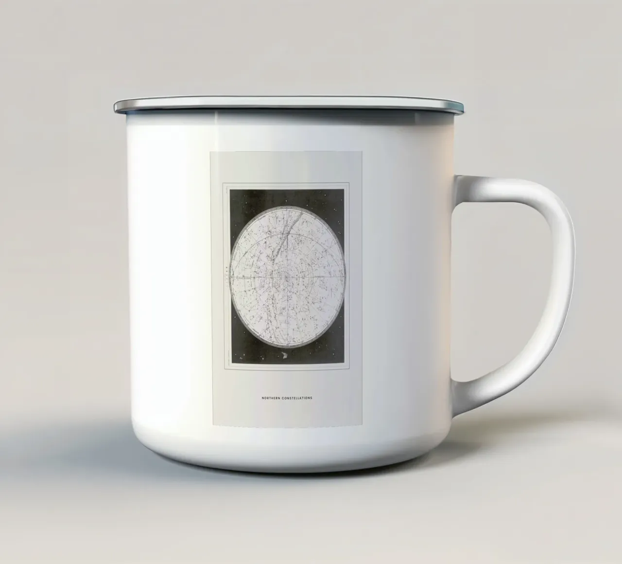 Northern Constellations tazza in smalto da Flora & Fauna