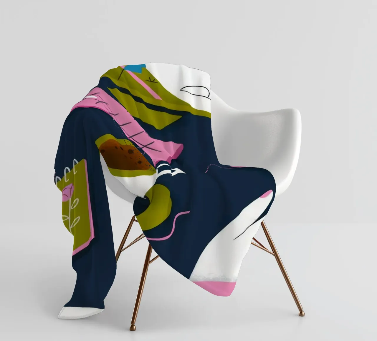 Creative Workspace Fleecedecke von Lumina Vision