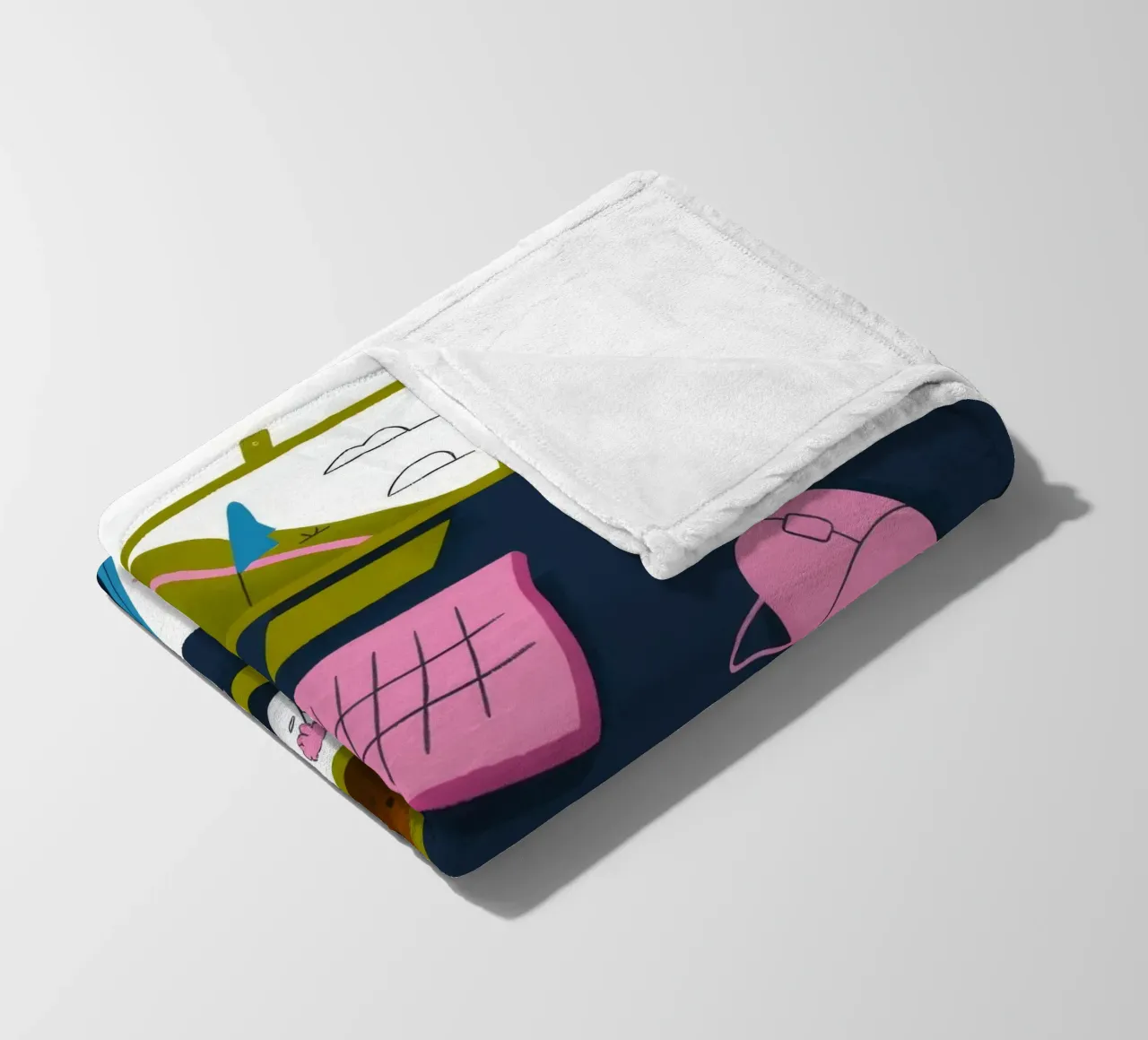 Creative Workspace Fleecedecke von Lumina Vision