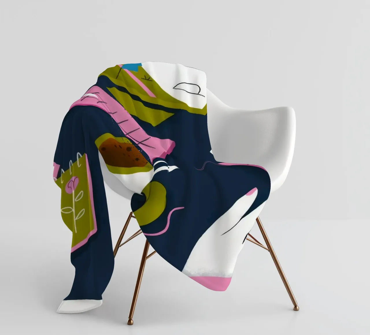 Creative Workspace Fleecedecke von Lumina Vision