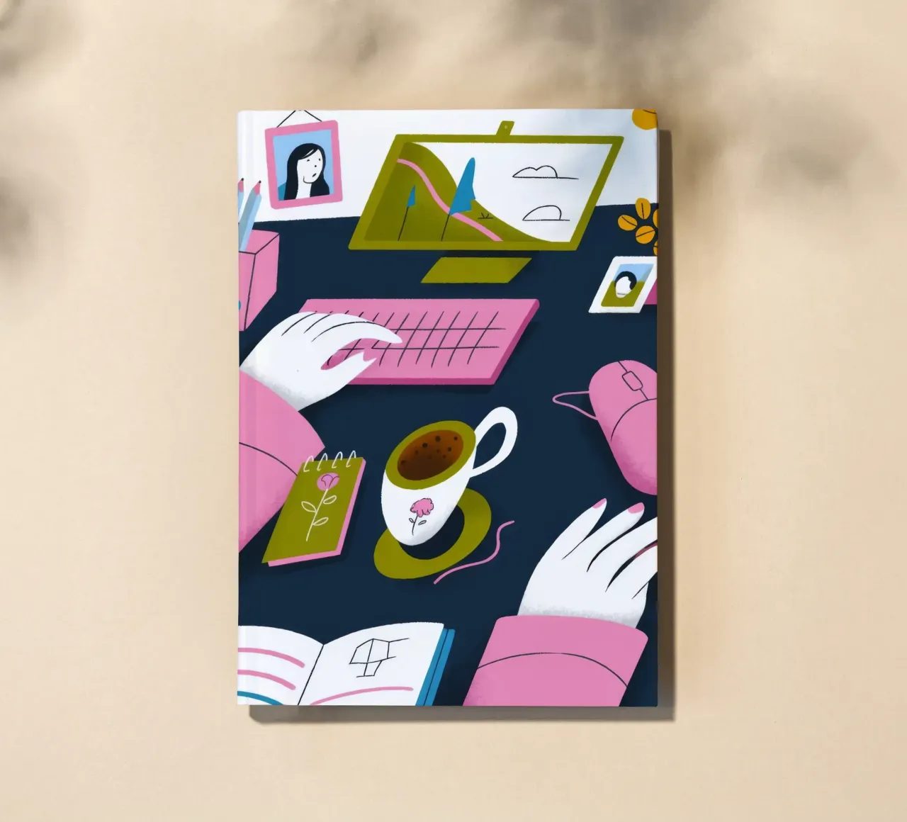 Espacio de trabajo creativo cuaderno de Lumina Vision