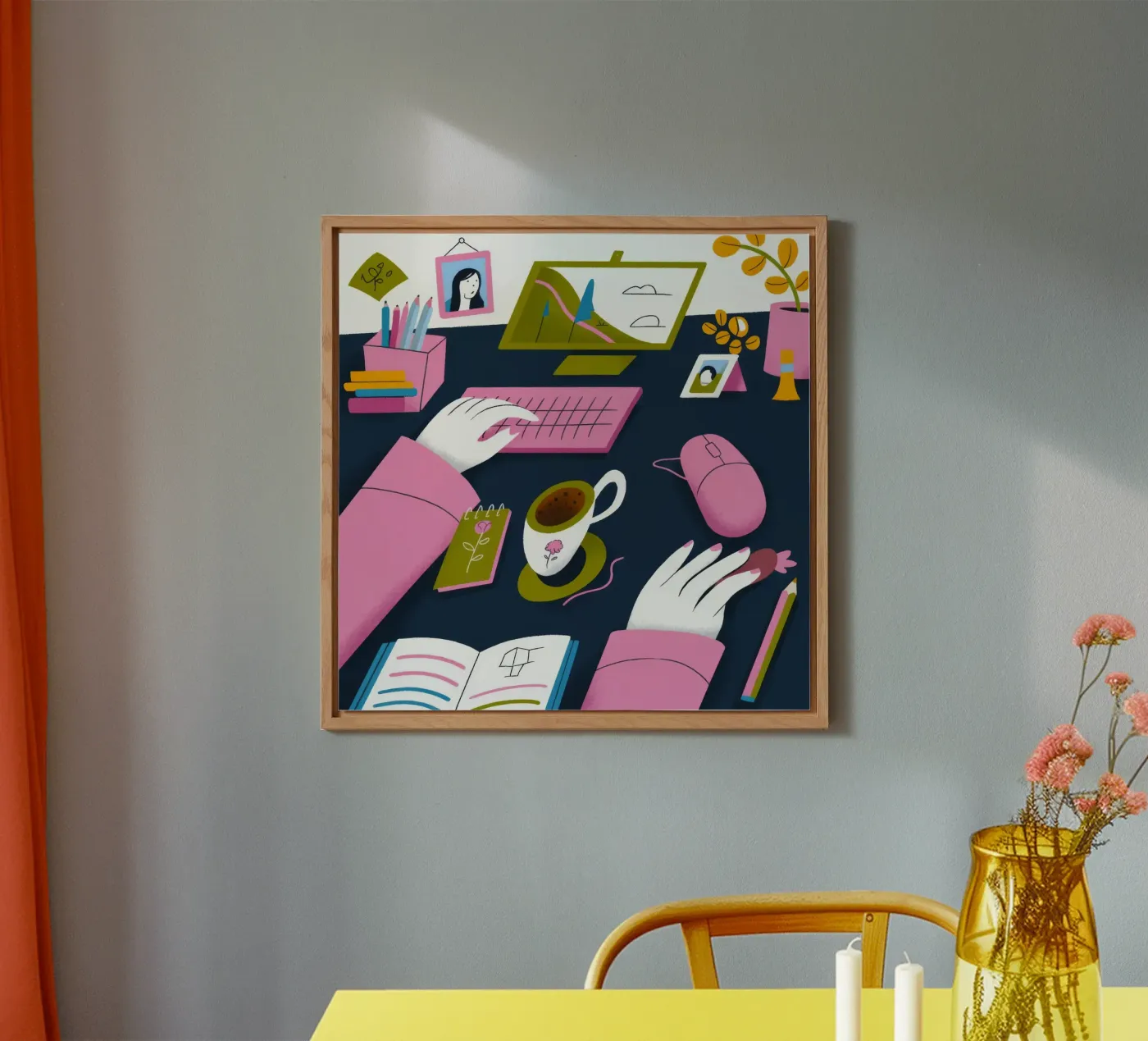 Creative Workspace forex plate by Lumina Vision