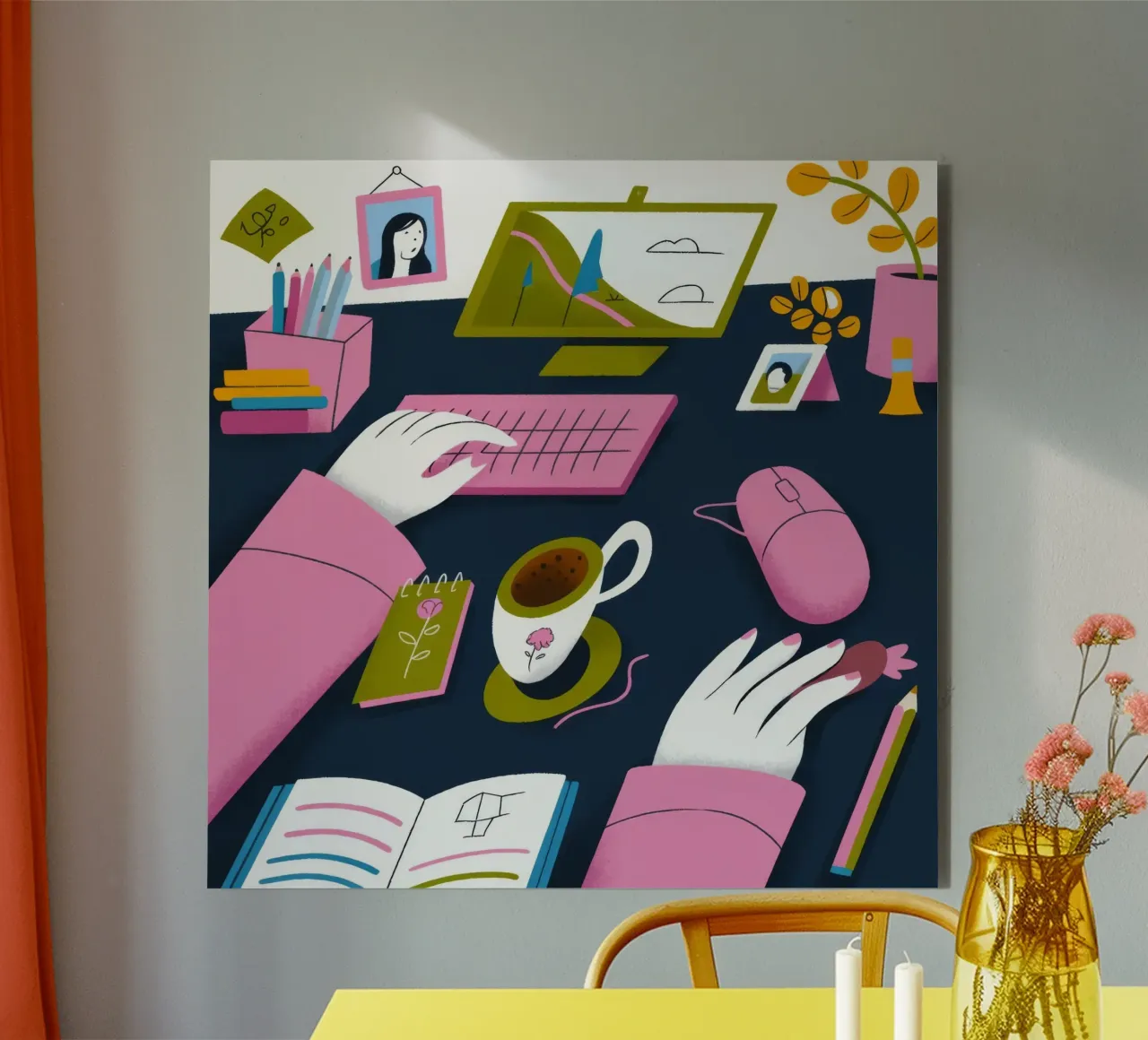 Creative Workspace forex plate by Lumina Vision