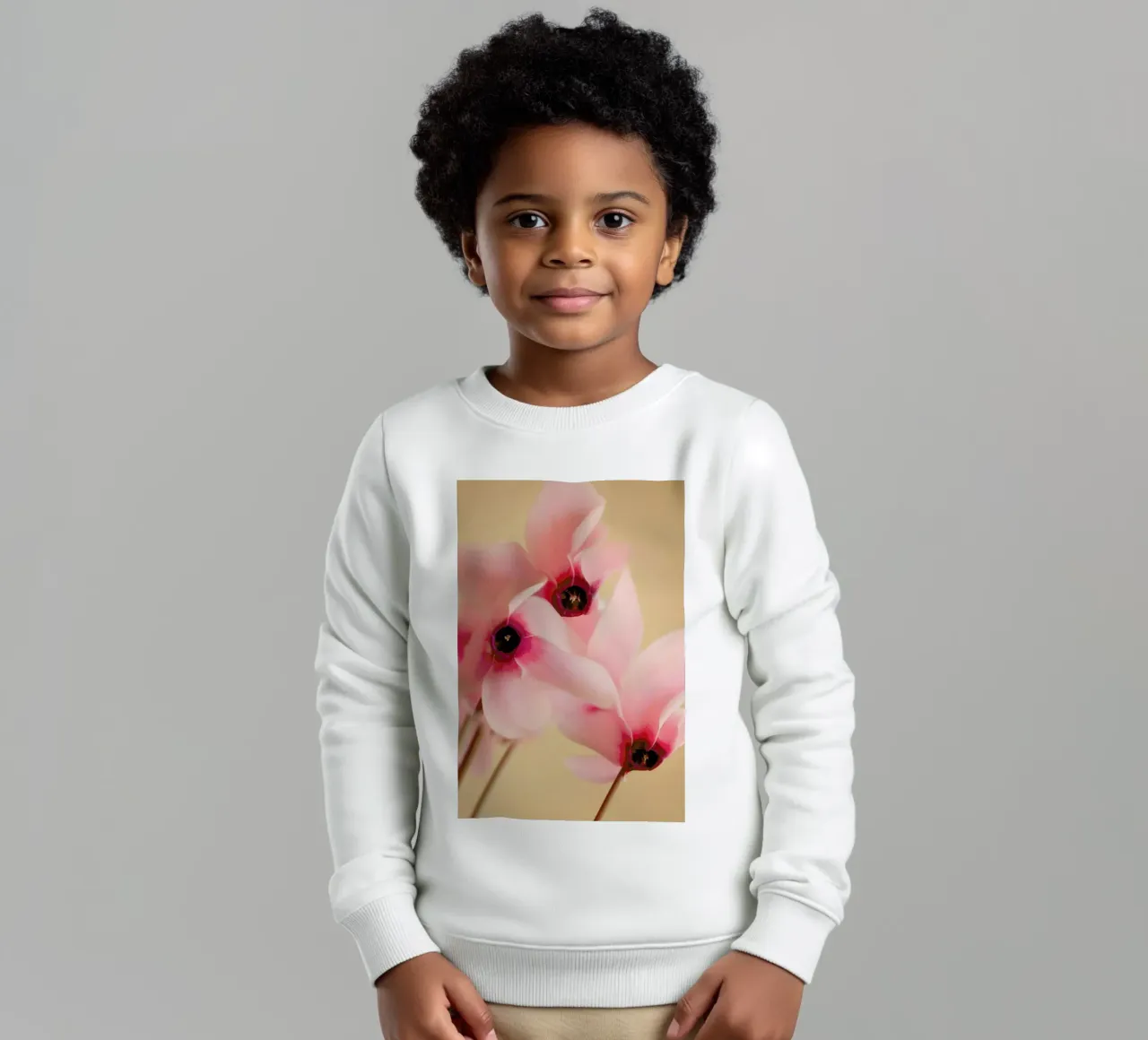 Pretty In Pink felpa bambino da Flora & Fauna