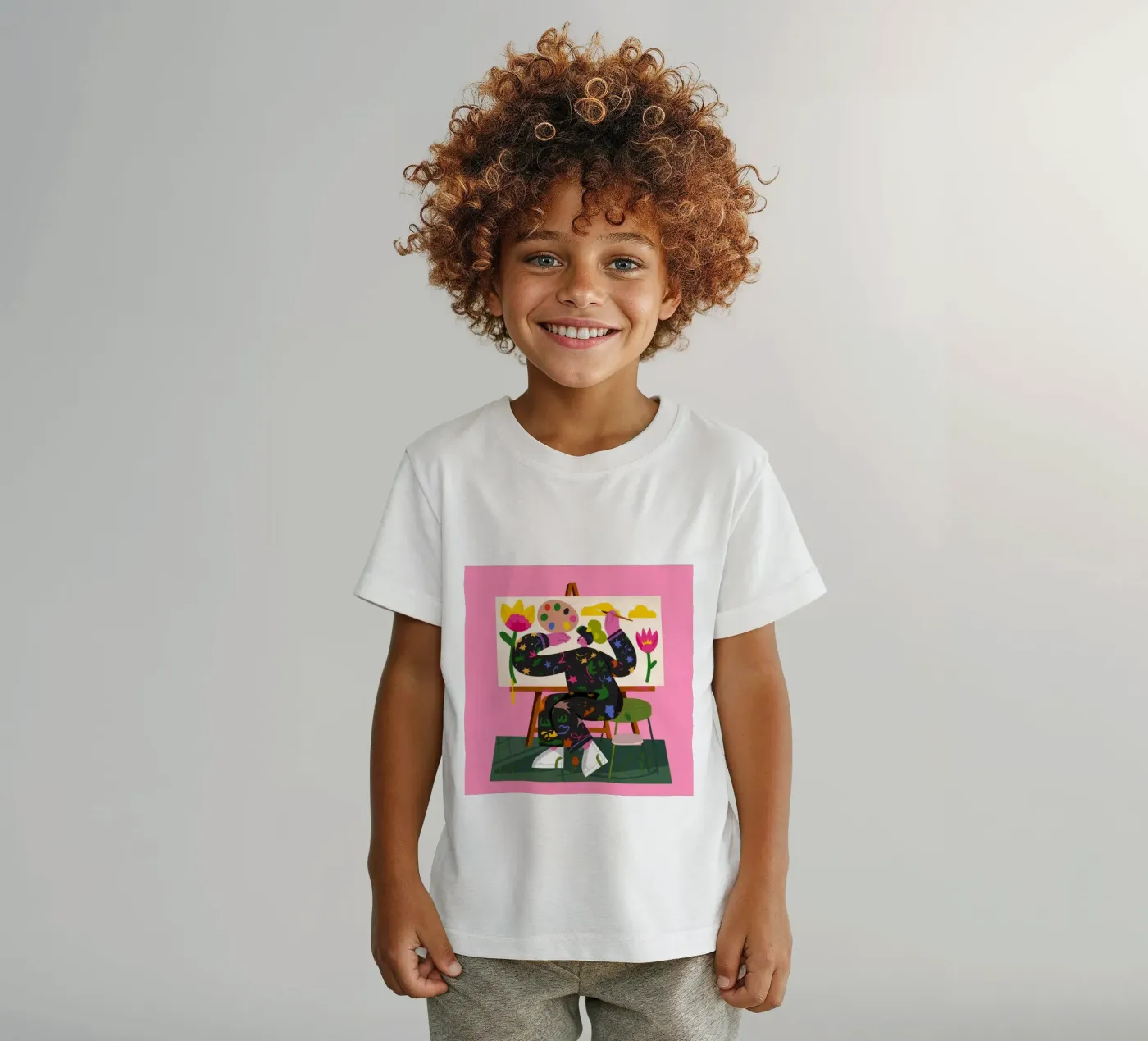 Espressione artistica creativa t-shirt bambini da Lumina Vision