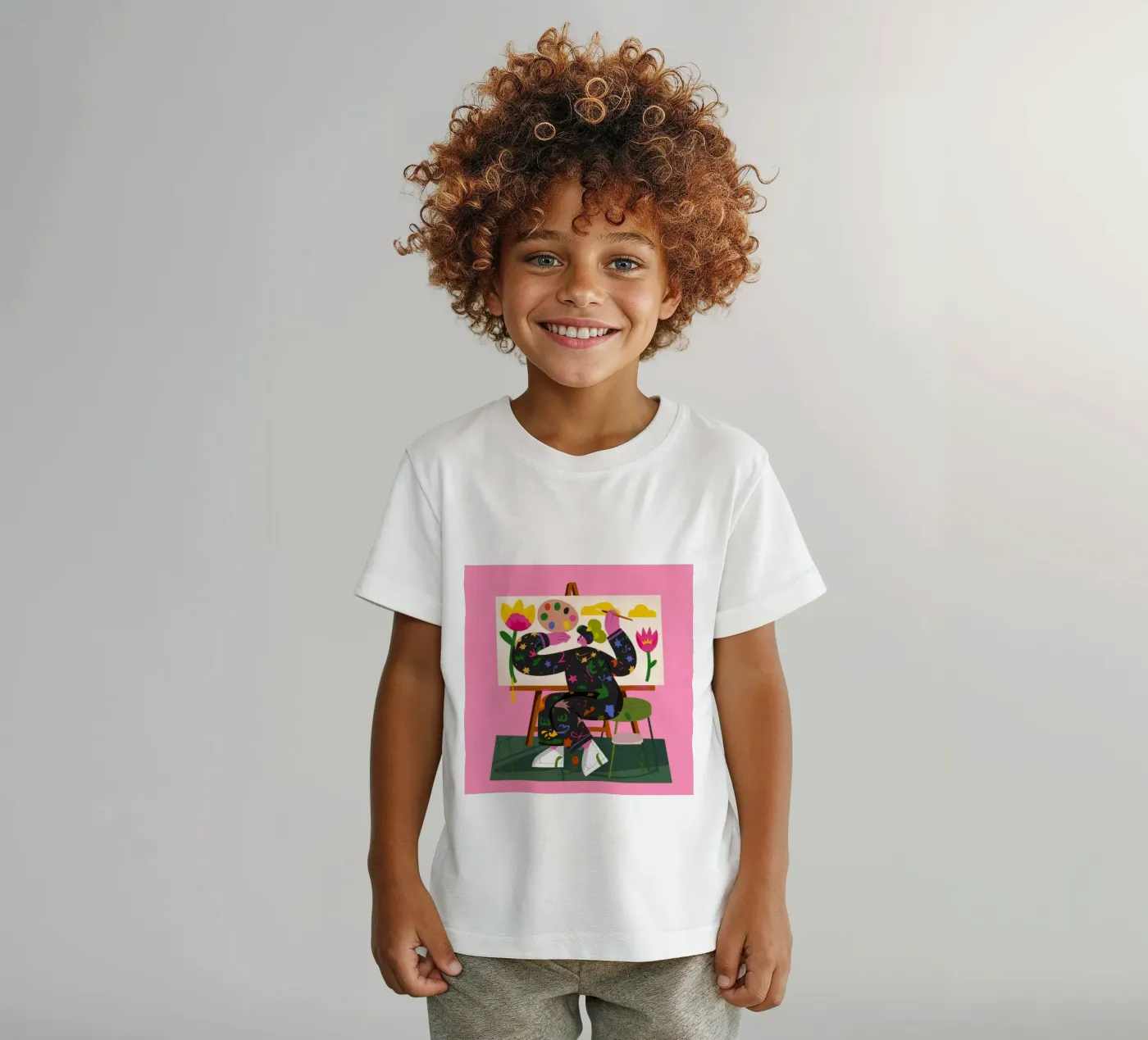Espressione artistica creativa t-shirt bambini da Lumina Vision