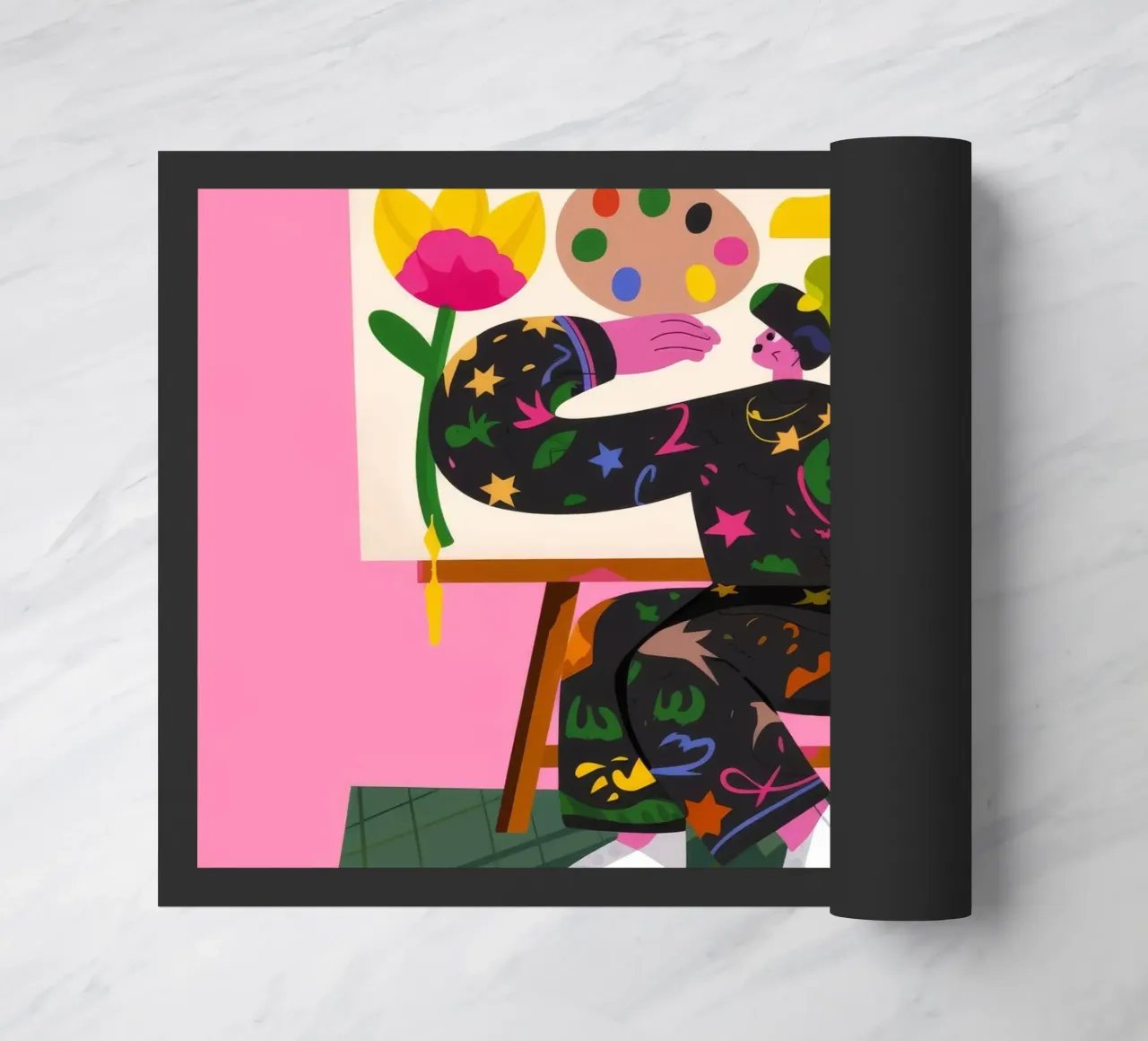 Creative Artistic Expression doormat by Lumina Vision