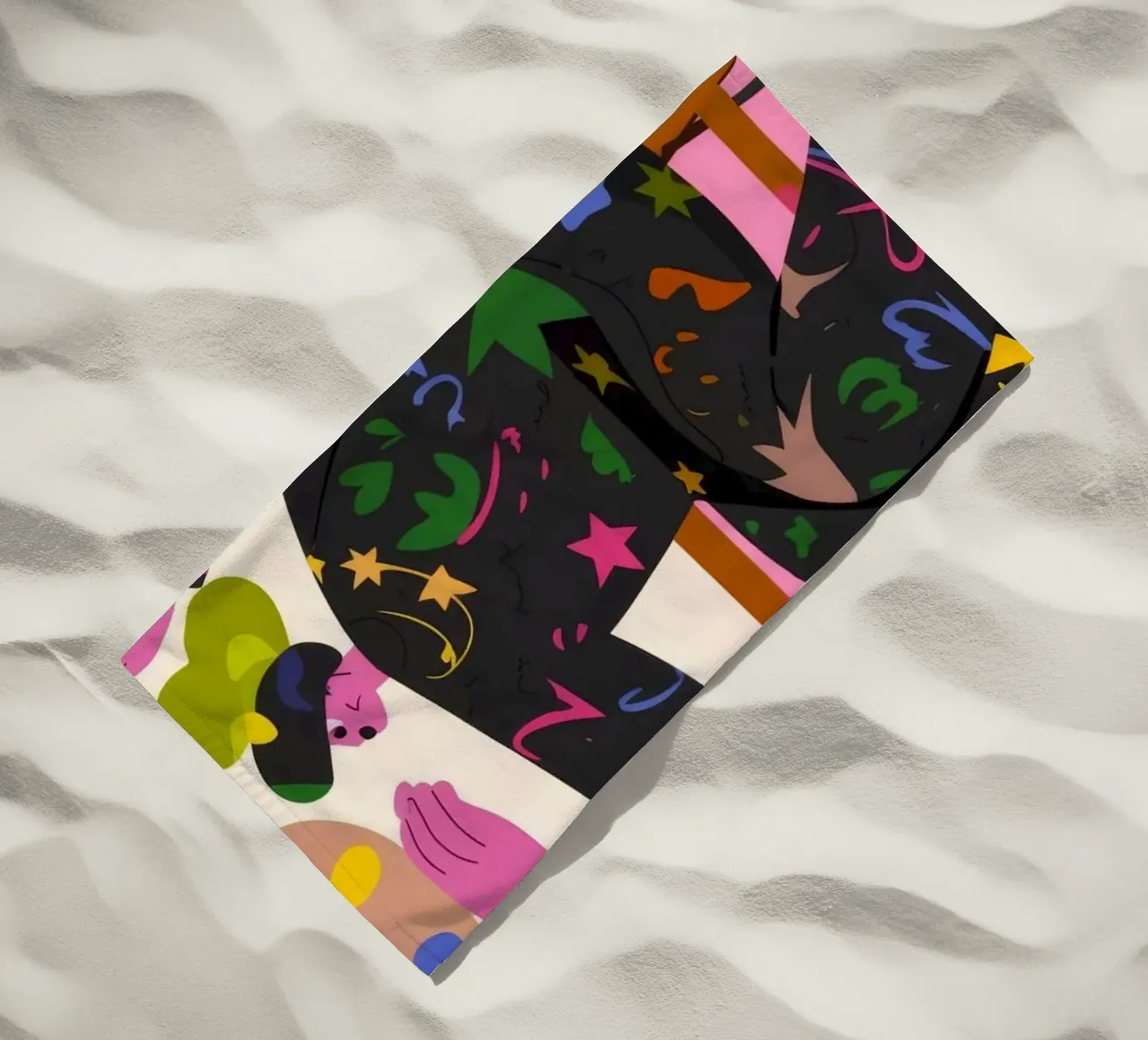 Espressione artistica creativa telo mare da Lumina Vision