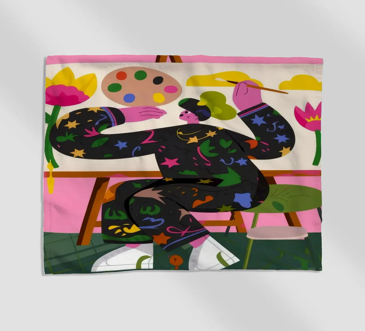 Espressione artistica creativa telo mare da Lumina Vision