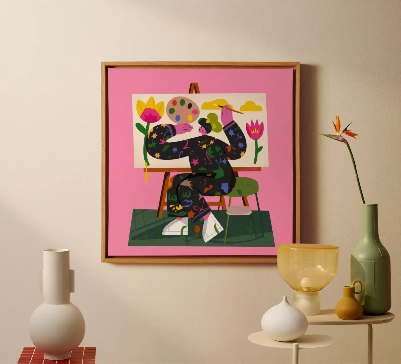 Creative Artistic Expression canvas by Lumina Vision