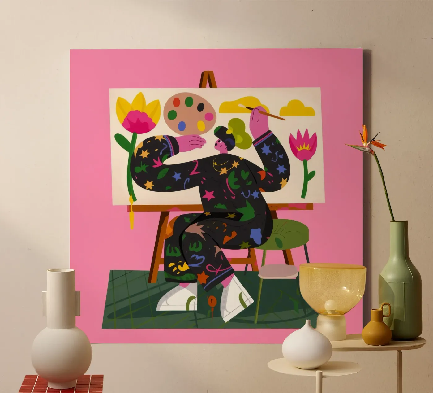 Creative Artistic Expression canvas by Lumina Vision