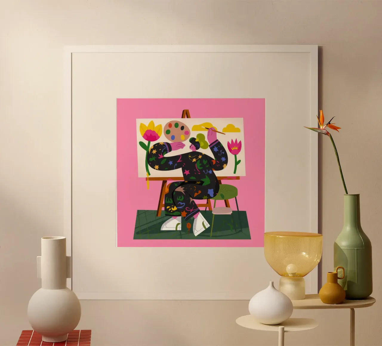 Creative Artistic Expression poster by Lumina Vision