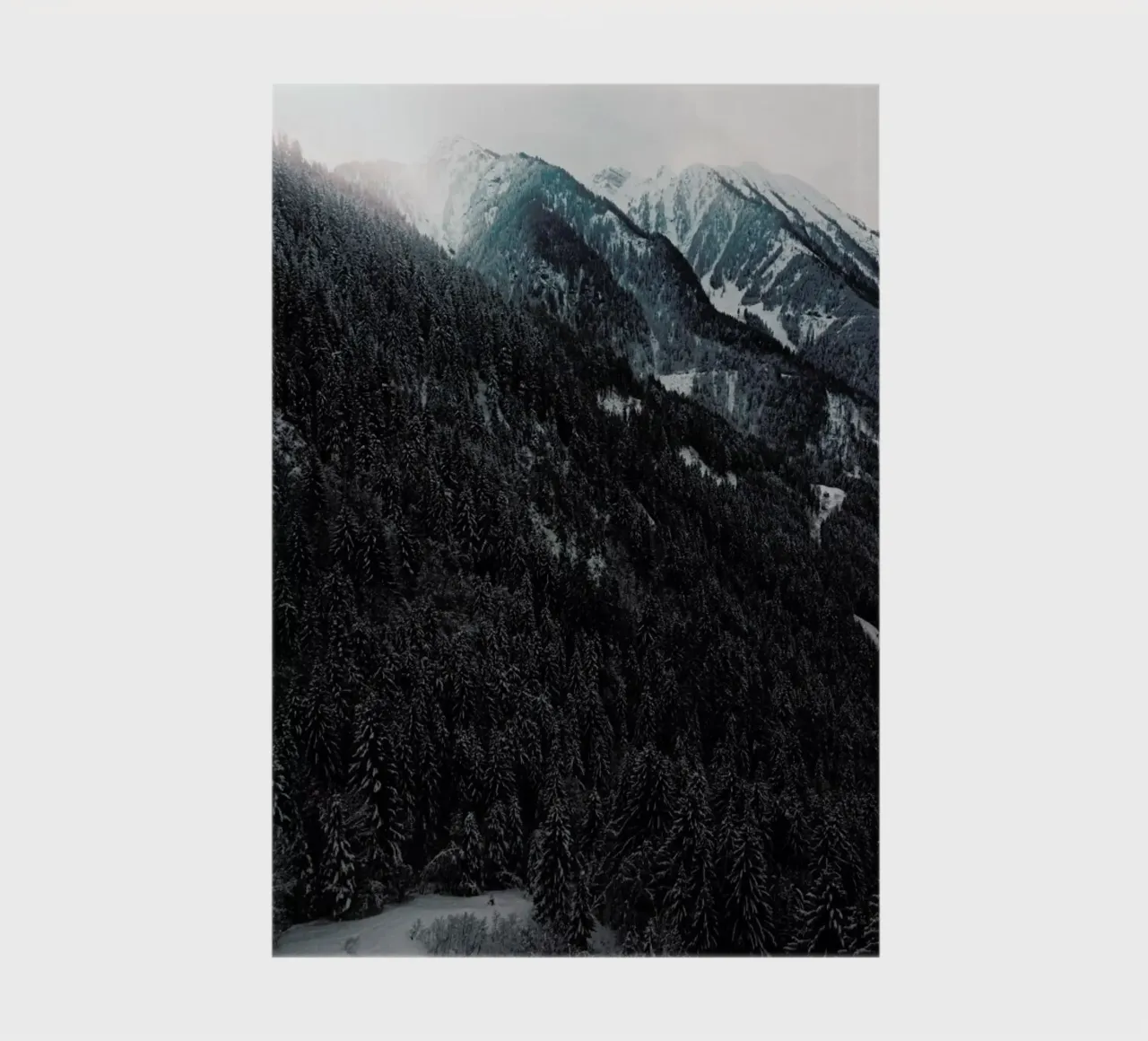 Snowy Peaks in the Alps notebook by Sebastian Hilgetag