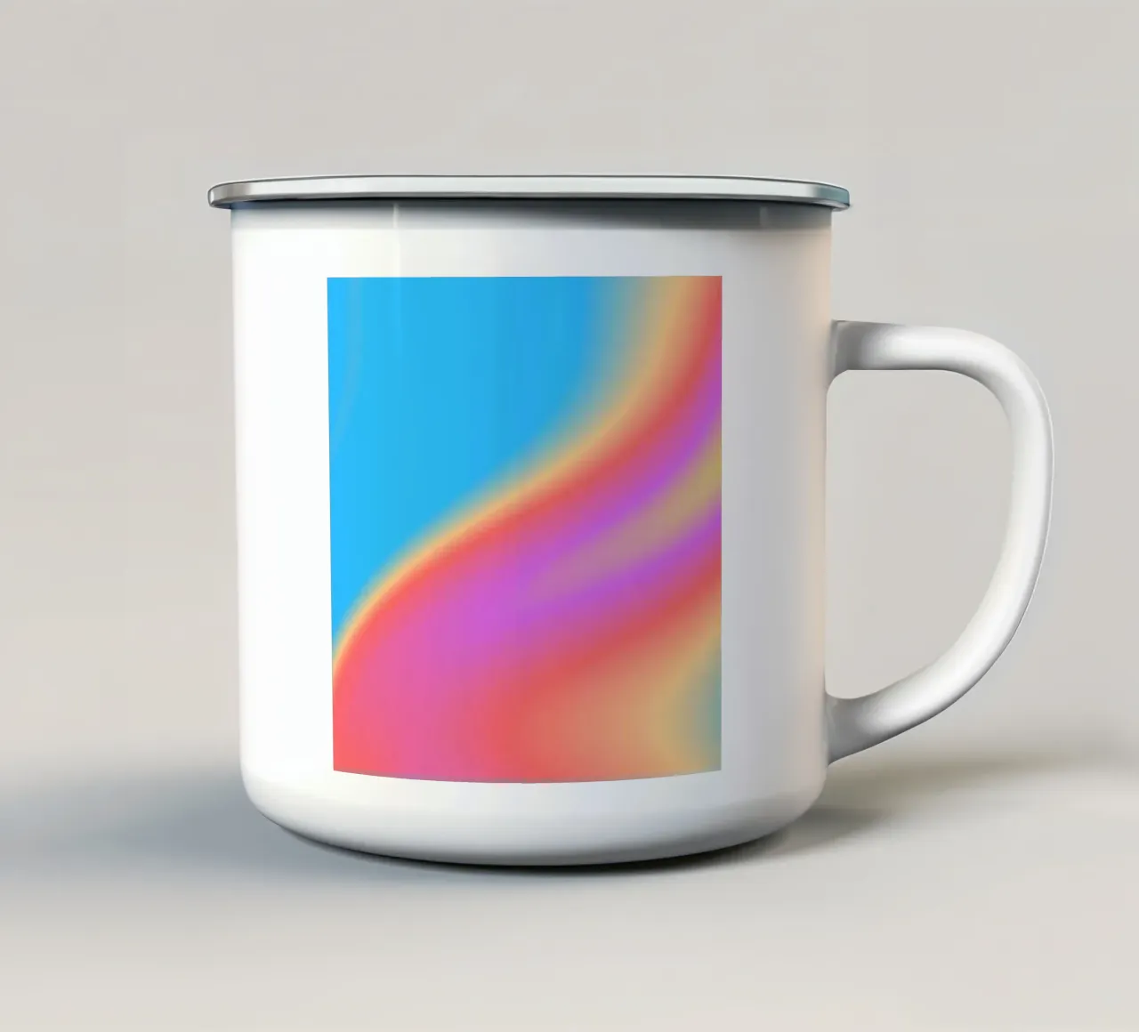 THE GOOD LIFE tazza in smalto da ÂME LIBRE STUDIO
