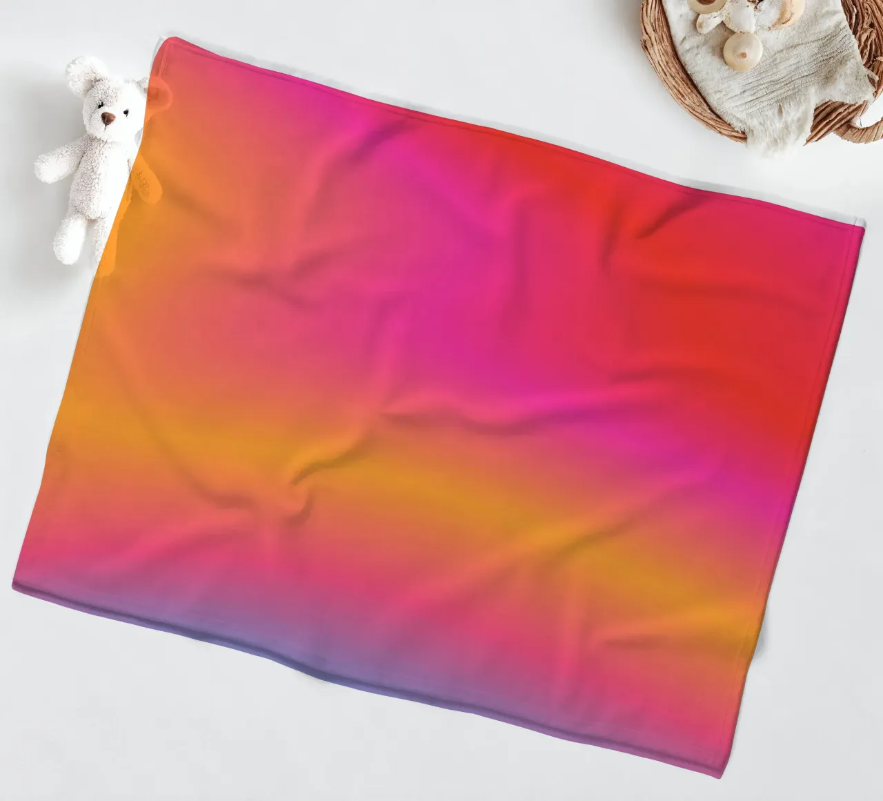 DISCOVER YOUE MAGNIFICENCE fleece blanket by ÂME LIBRE STUDIO