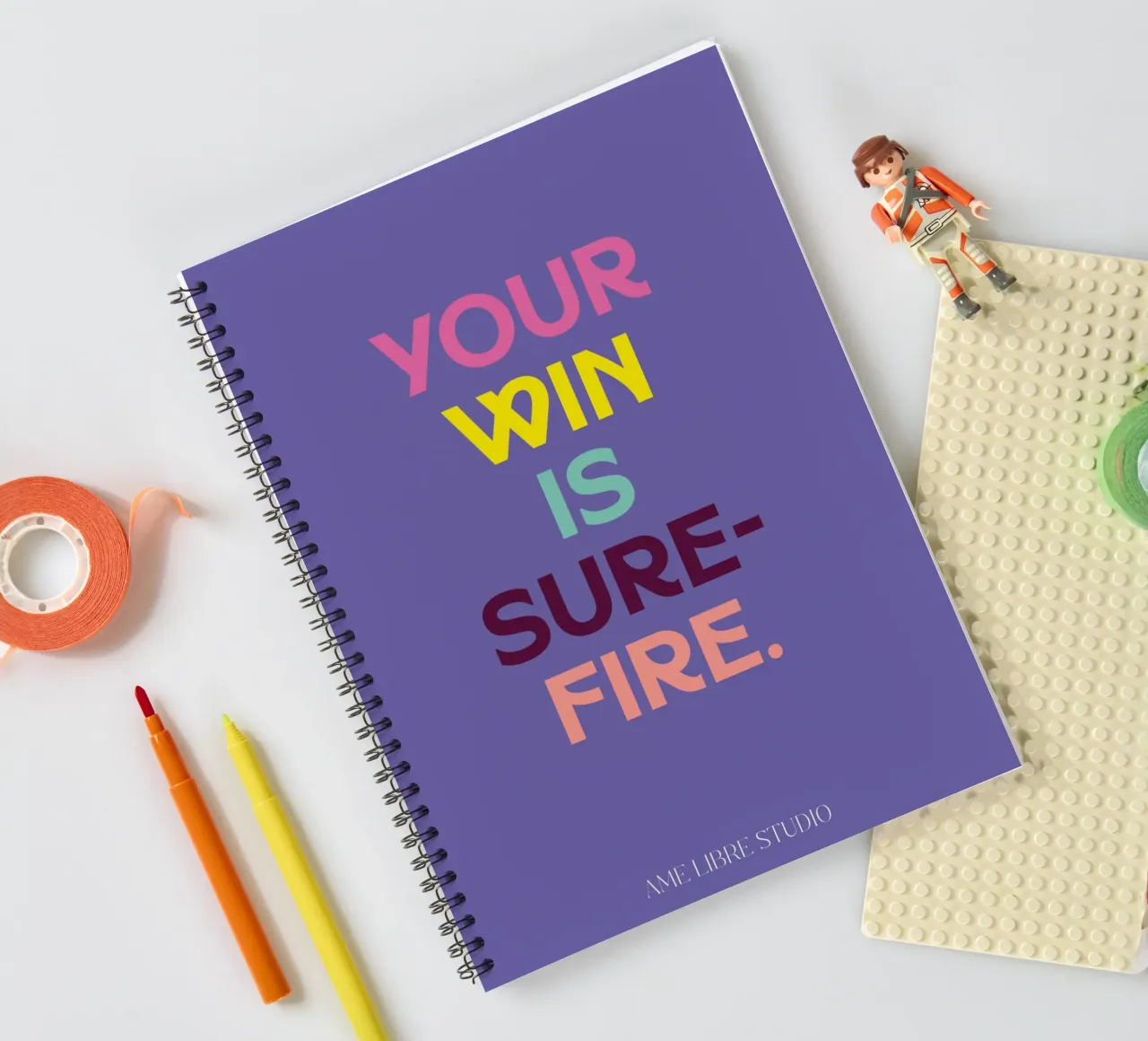 ✅ spiral notebook by ÂME LIBRE STUDIO