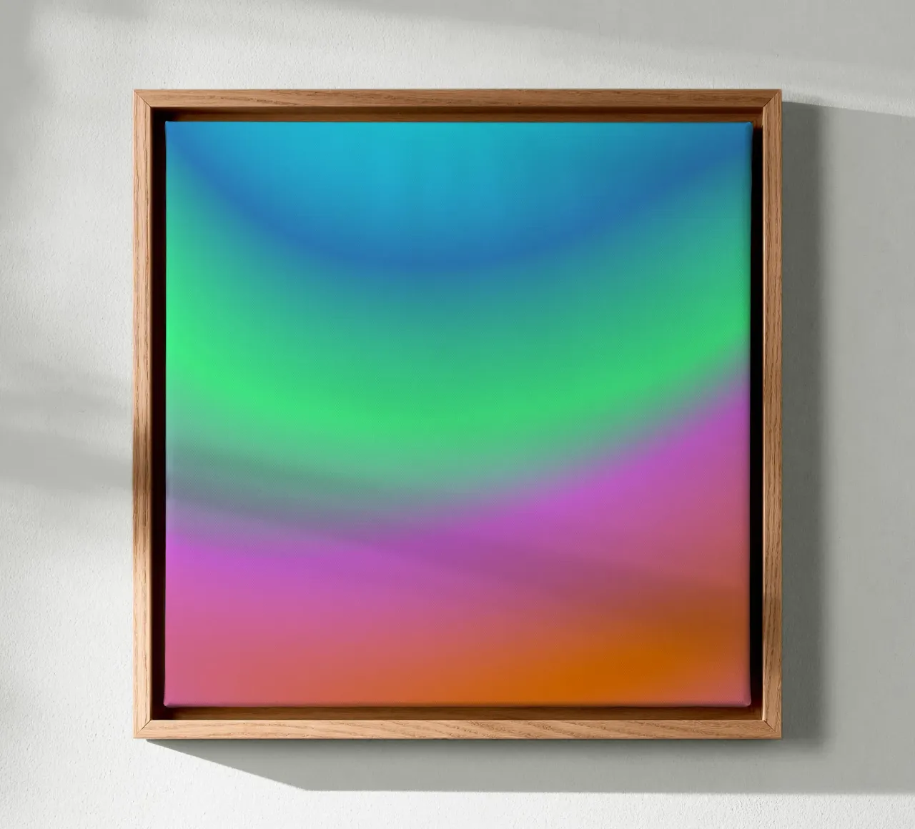 SHINE BRIGHT & GROOVE SMOOTHLY TO YOUR HEART, BABY! canvas by ÂME LIBRE STUDIO