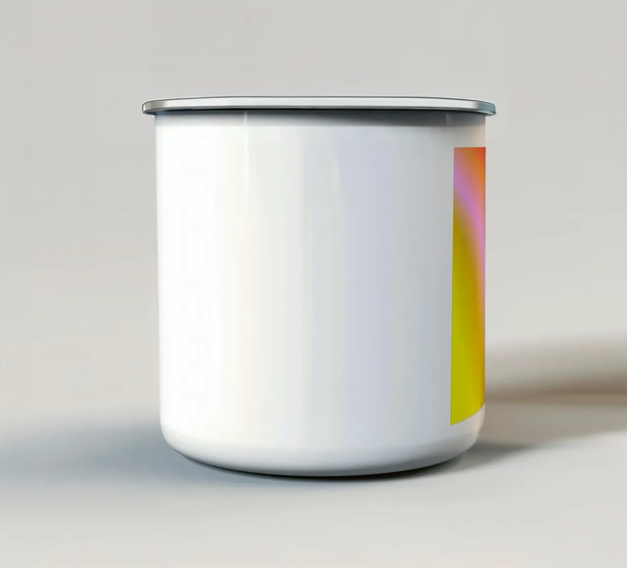 PEACHY KISSES ON THE CHEEK tazza in smalto da ÂME LIBRE STUDIO